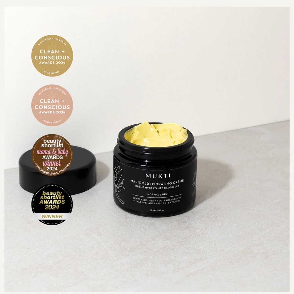 Mukti Marigold Hydrating Creme 100g Moisturizer Hydrating Repair Treatment NEW!